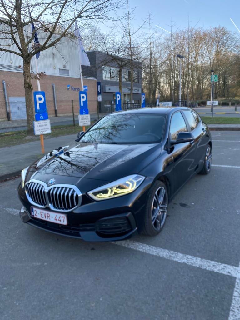 Bmw 116 Diesel 98.000km keyless gekeurd voor verkoop, Auto's, BMW, Automaat, Zwart, Diesel, 5 deurs