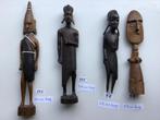 4 houten beeldjes aan spotprijzen, Antiek en Kunst, Ophalen of Verzenden