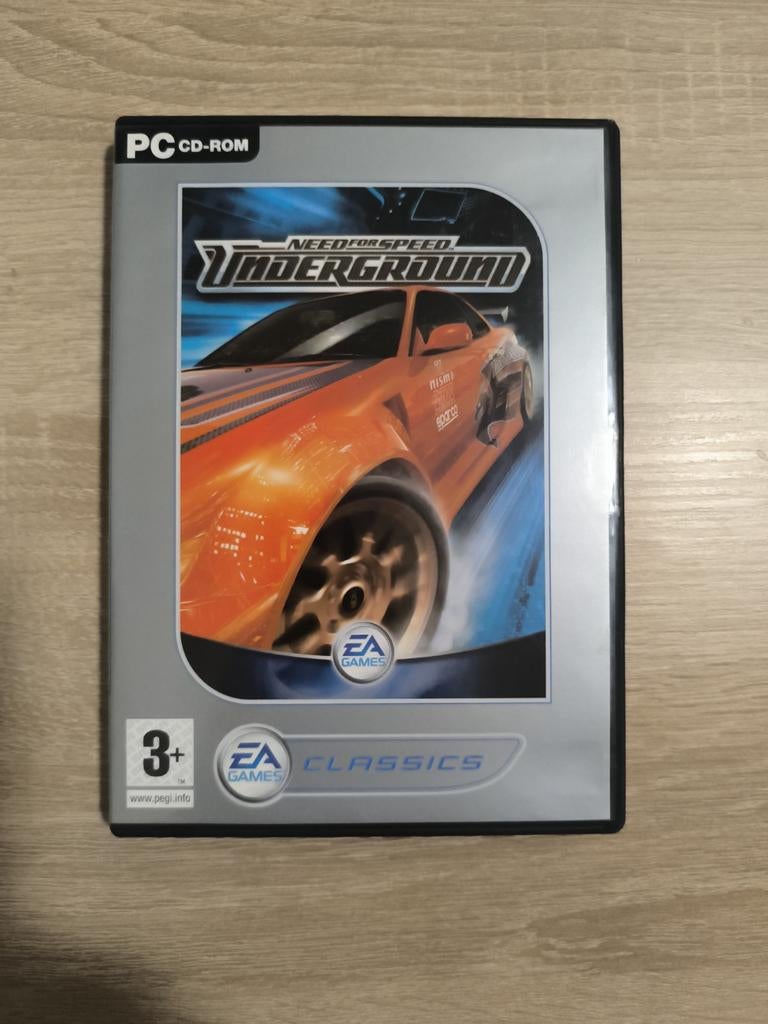 Need for Speed Underground PC – Complete – 2 Discs + code, Games en Spelcomputers, Games | Pc, Ophalen of Verzenden