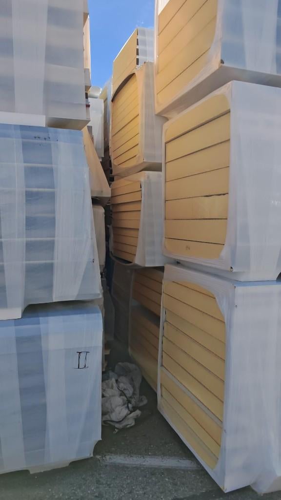 Sandwichpaneel 80 - 100 - 120 - 150mm 2650x1000mm ACTIE, Ophalen, Nieuw, Overige materialen, 100 mm of meer