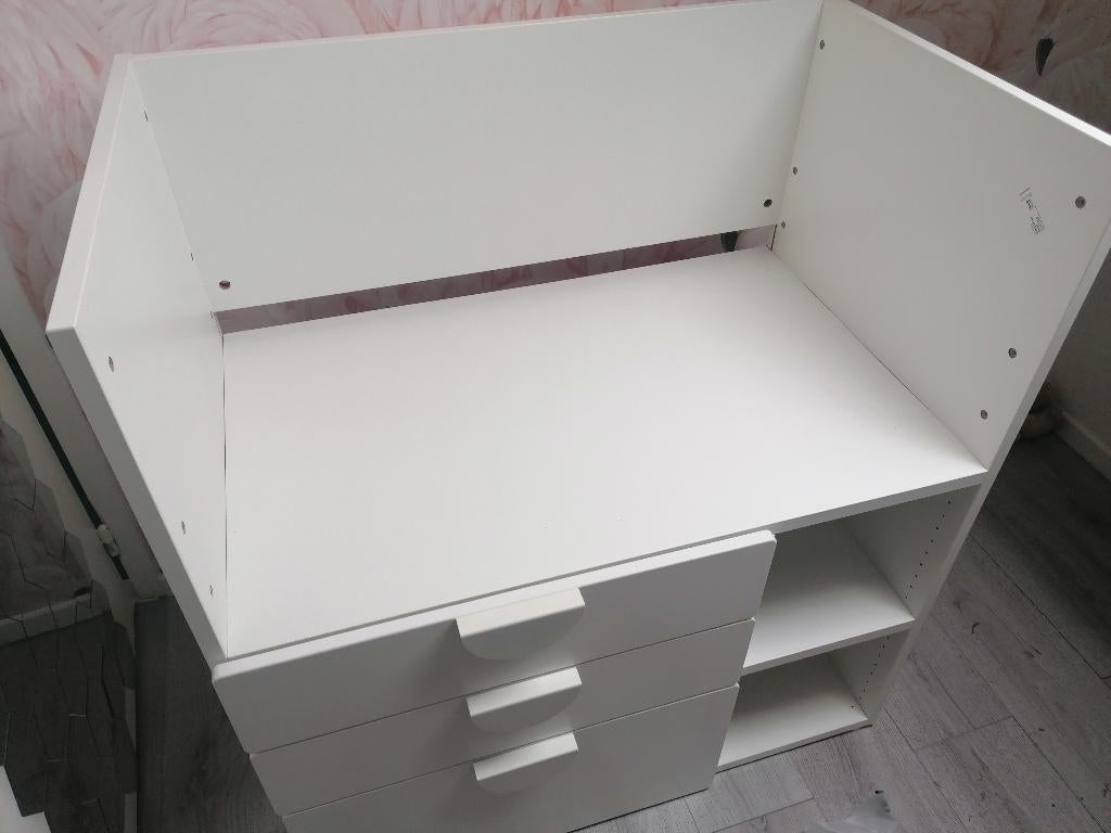 Ververstafel / commode Ikea Smastad, 90 à 105 cm, Enlèvement, Utilisé, 50 à 70 cm