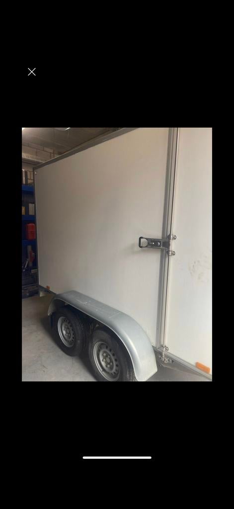 Remorque fourgon freiné 2T, Autos : Divers, Remorques, Enlèvement, Neuf