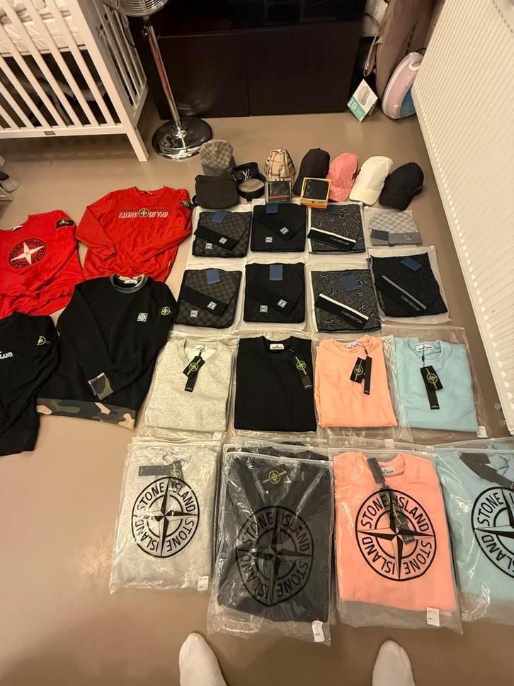 1:1 Kledij reseller bundle, Vêtements | Hommes, Pulls & Vestes, Neuf, Taille 52/54 (L), Noir, Enlèvement ou Envoi