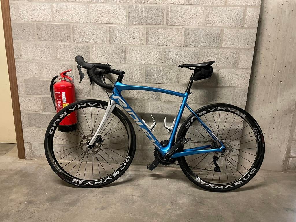 Ridley Fenix SL Disc - cadre et roues Carbon comme neuf, Autres marques, Comme neuf, Enlèvement, Carbone