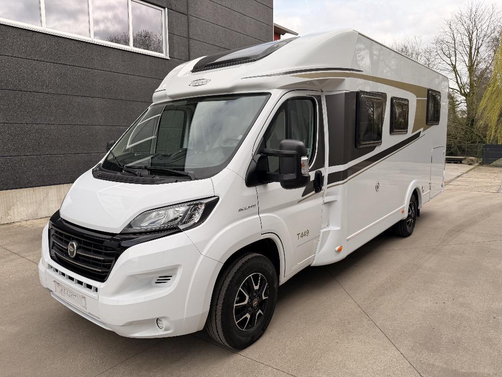 Fiat Carado 2.3d automaat Bj 2019, Caravanes & Camping, Camping-cars, Jusqu'à 4, Entreprise, Fiat, 5 à 6 mètres