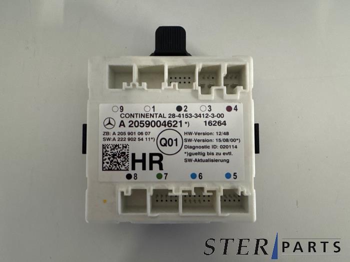 Centrale Deurvergrendelings Module van een Mercedes C-Klasse, Gebruikt, -, Ophalen of Verzenden, -