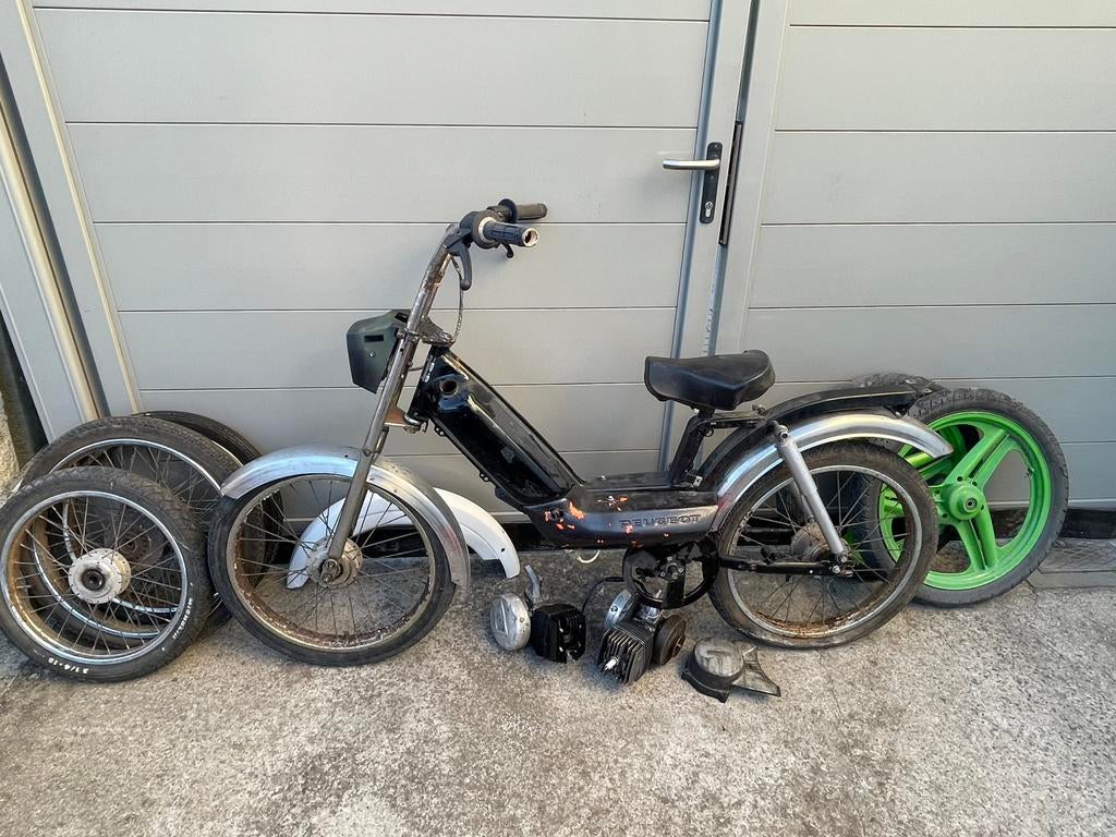 Peugeot 103 onderdelenpartij (project/restauratie), Ophalen, Frame, Gebruikt, Peugeot