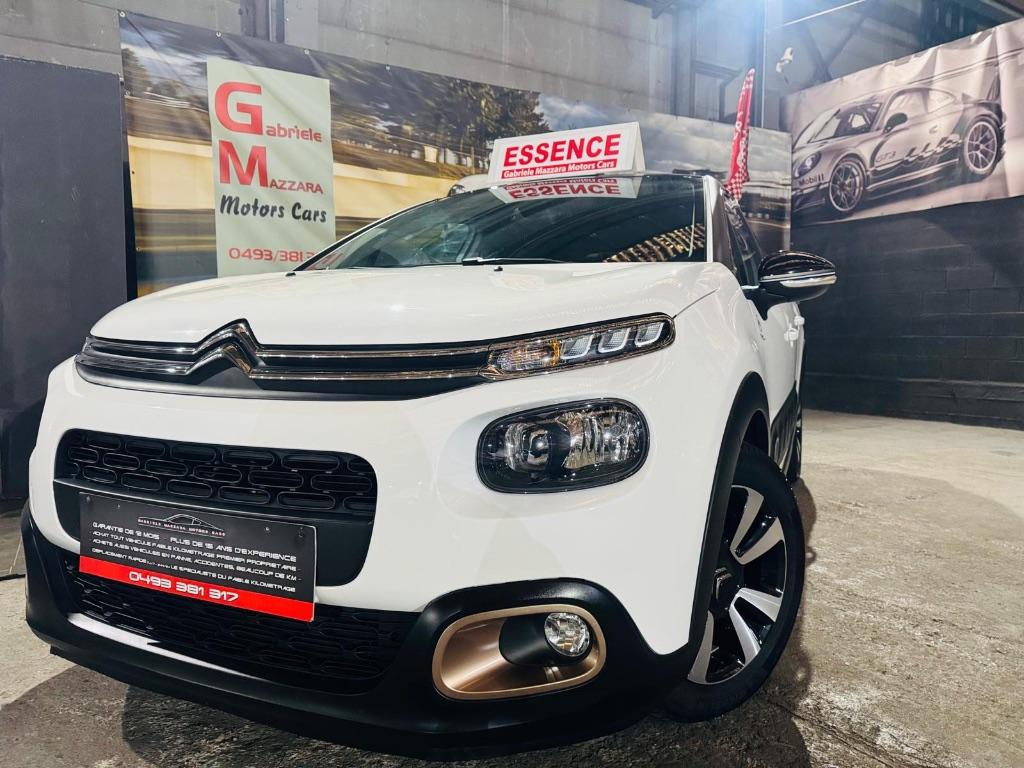 Citroën C3 Shine 1.2i GPS Airco CarPlay J.A, Auto's, Citroën, Bedrijf, Te koop, C3, ABS, Achteruitrijcamera, Airbags, Airconditioning