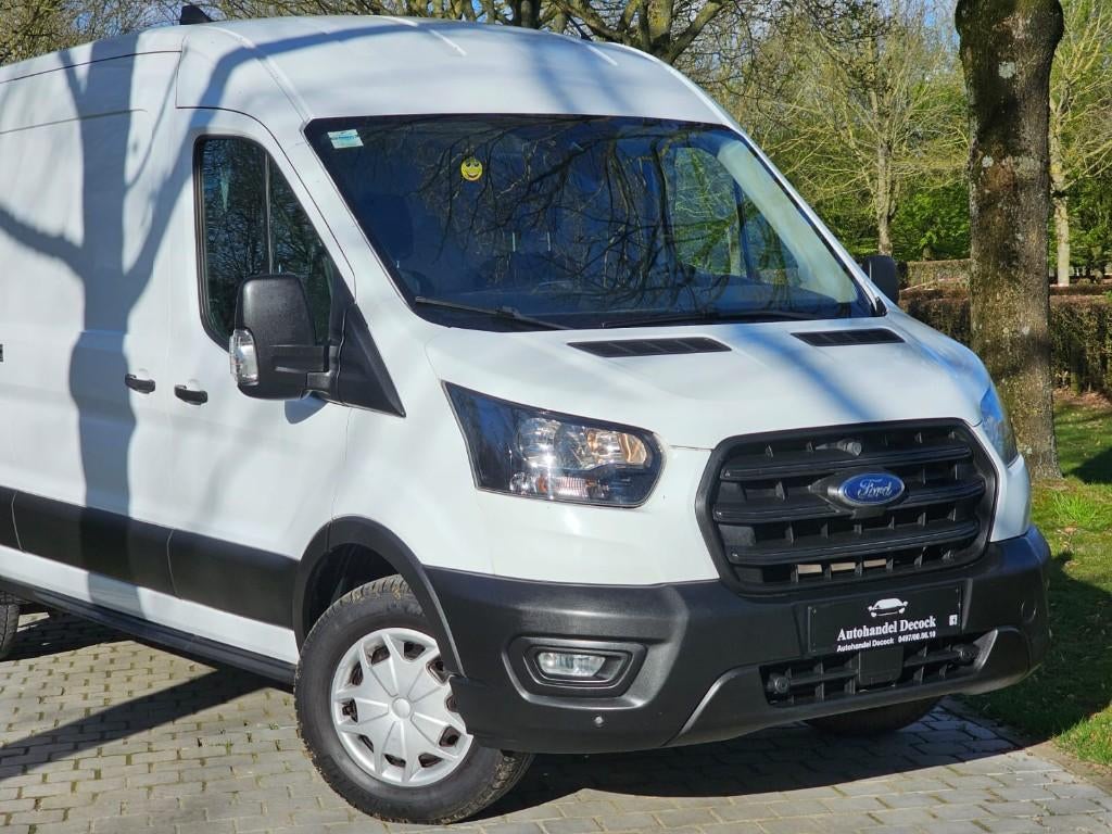 Ford transit 2.0 TDCI L3H2 350L RWD | 3ZIT | BTW, Auto's, Parkeersensor, 2500 kg, Wit, Bedrijf