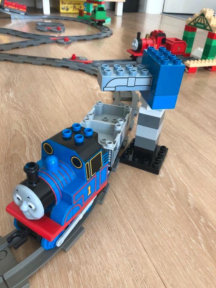 LEGO DUPLO THOMAS DE TREIN MEGASET, Kinderen en Baby's, Speelgoed | Duplo en Lego, Zo goed als nieuw, Duplo, Overige thema's, Ophalen
