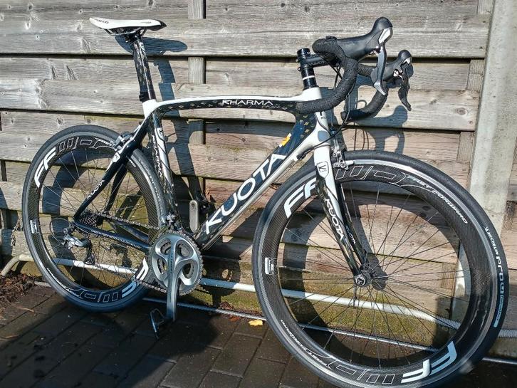 Kuota Kharma racefiets, Fietsen en Brommers, Fietsen | Racefietsen, Gebruikt, Heren, Overige merken, 15 tot 20 versnellingen, Carbon