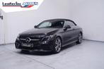 Mercedes-Benz C 180 Cabrio AMG Line AMG Styling  Camera lede, Auto's, Automaat, Zwart, Cabriolet, Bedrijf