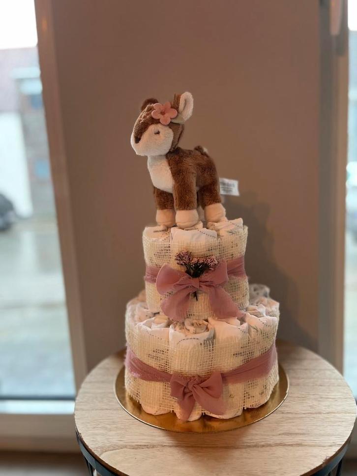 Pampertaart hertje Little dutch, Enfants & Bébés, Cadeaux d'accouchement & Assiettes de naissance, Neuf, Cadeau d'accouchement