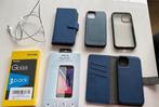 iPhone13 128 GB blauw + 4 hoesjes 4 screenprotectors 1 kabel, Télécoms, Téléphonie mobile | Apple iPhone, 128 GB, IPhone 13, Comme neuf