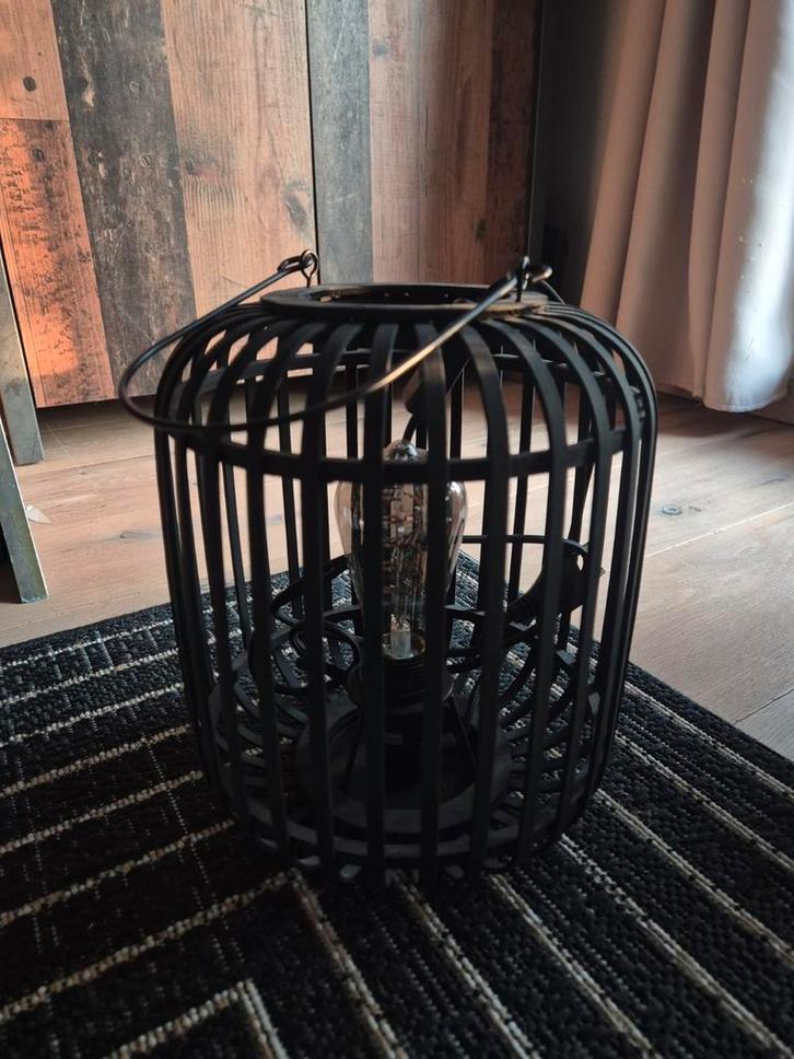 Tafellamp Woodrow, Huis en Inrichting, Lampen | Tafellampen, Zo goed als nieuw, Minder dan 50 cm, Ophalen