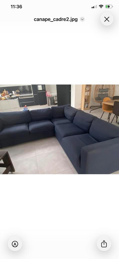 Canape, Maison & Meubles, Canapés | Salons, Utilisé, Quatre personnes ou plus, Enlèvement