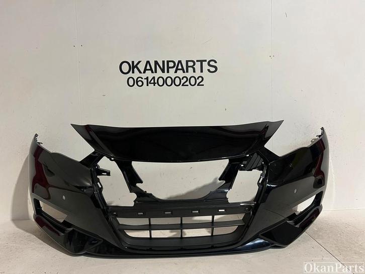 Nissan Micra V voorbumper 620225FA0H, Auto-onderdelen, Carrosserie, Bumper, Voor, Gebruikt