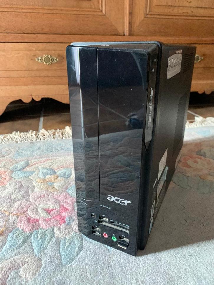 Acer Aspire X1700 desktop, Informatique & Logiciels, Ordinateurs de bureau, HDD, 4 GB, Enlèvement ou Envoi