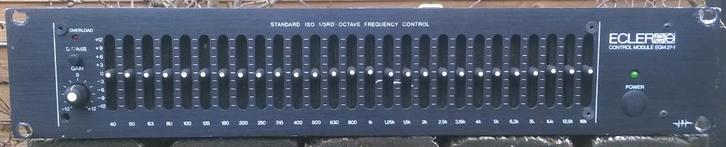 Equalizer Ecler EQM 27-1, Musique & Instruments, Effets, Utilisé, Equalizer ou Égaliseur, Enlèvement ou Envoi