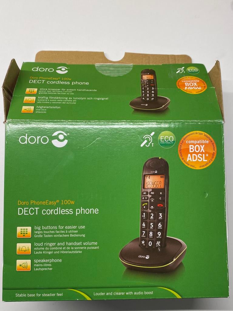 DORO dect draadloze huistelefoon, Telecommunicatie, Vaste telefoons | Handsets en Draadloos, Ophalen of Verzenden, Zo goed als nieuw
