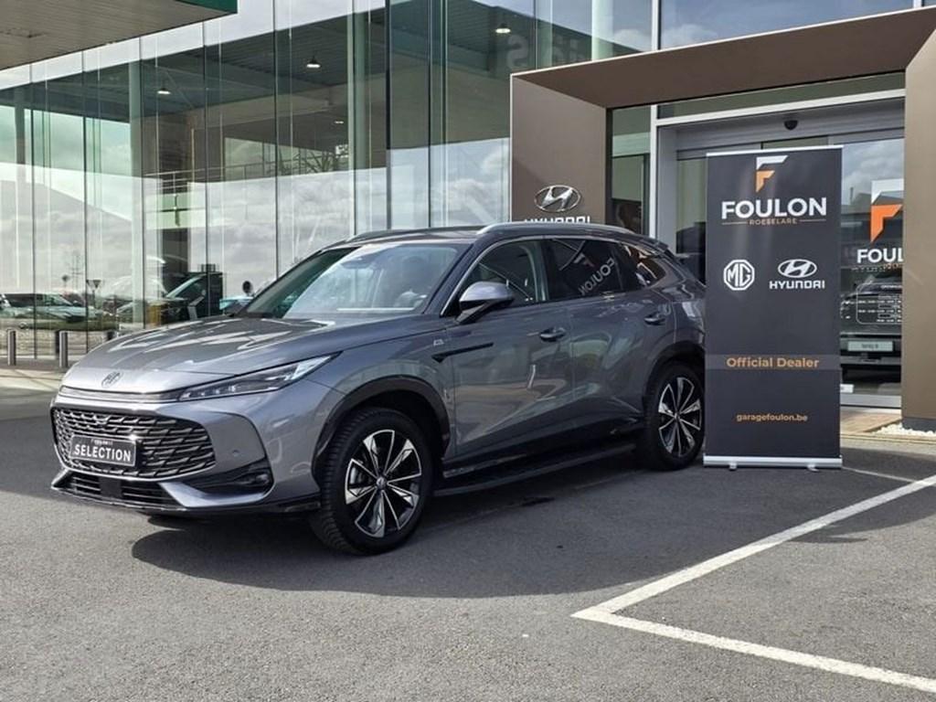 MG HS Luxury Plug-in hybride met 100km elektrisch bereik, Auto's, MG, Blauw, Traction-control, Hybride Elektrisch/Benzine, 272 pk