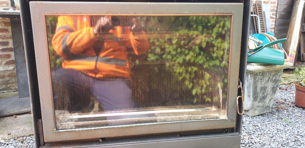 houthaard Bodart&Gonay, Huis en Inrichting, Haarden, Ophalen, Gebruikt, Inbouwhaard, Houthaard