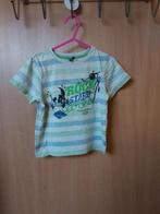 Blauw/groen gestreept wit T-shirt — Orchestra maat 3 jaar, Kinderen en Baby's, Kinderkleding | Maat 98, Gebruikt, Ophalen of Verzenden