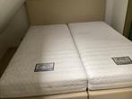 Volledige boxspring met matrassen, Maison & Meubles, Chambre à coucher | Chambres à coucher complètes, Enlèvement, Utilisé, Deux personnes