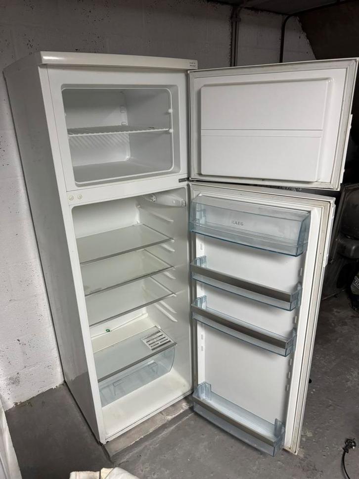 Réfrigérateur AEG avec congélateur, Electroménager, Congélateurs, Comme neuf, Enlèvement
