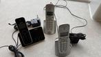 DECT telefoon set ID555 + 2 x CD 245, Telecommunicatie, Vaste telefoons | Handsets en Draadloos, Ophalen, Gebruikt, 3 handsets