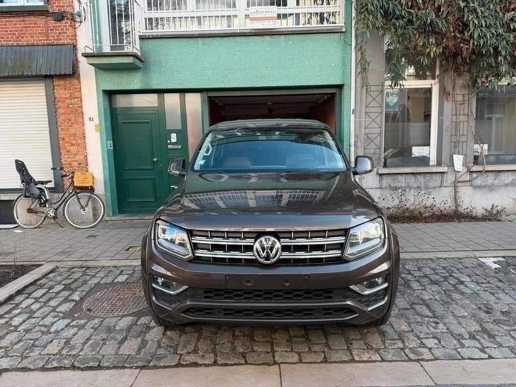 VW AMAROK / 3.0 TDI V6 / EURO 6 B / AUTOMAAT / VOL OPTIES, Automaat, Bruin, USB, Leder