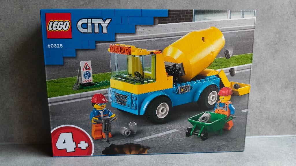 lego city 60325 cementwagen, City, Lego, Nieuw, Ophalen of Verzenden