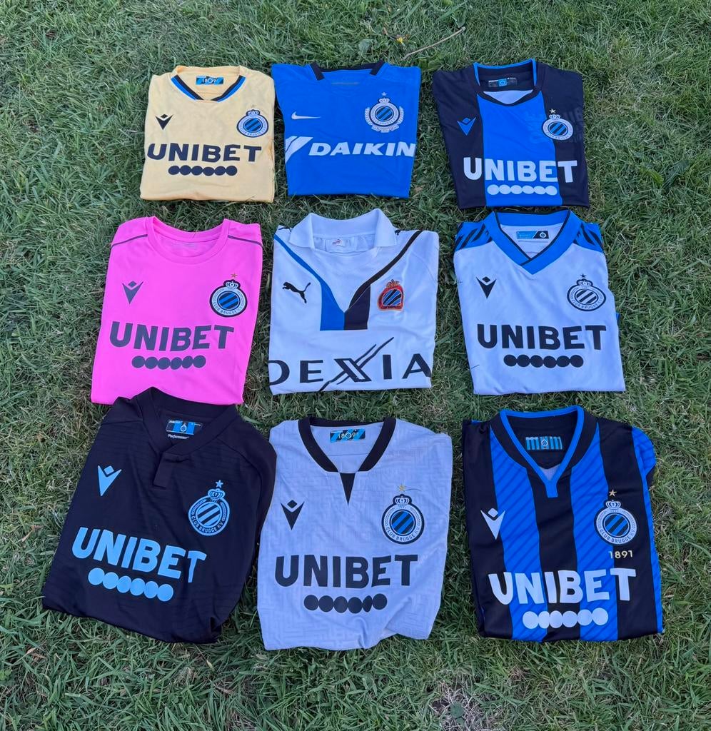Bundel Club Brugge Shirts, Maat S, Ophalen of Verzenden, Zo goed als nieuw, Shirt