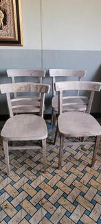 4 oude cafestoeltjes, Enlèvement, Utilisé