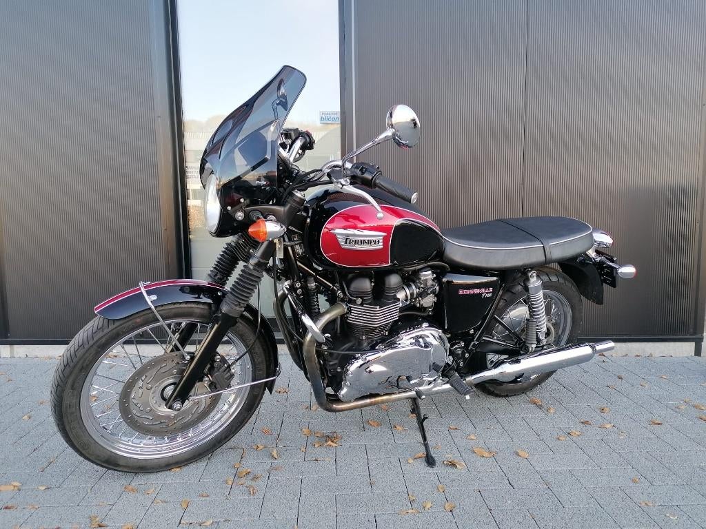 Triumph Bonneville T100 Met 2 jaar garantie!, Motos, Entreprise, 865 cm³, Plus de 35 kW, 2 cylindres