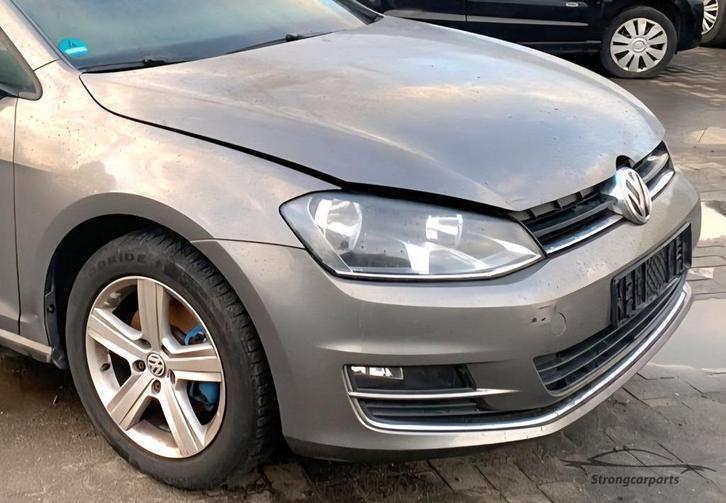 Voorkop VW Golf 7 motorkap koplampen Voorbumper voorschermen, Auto-onderdelen, Carrosserie, Bumper, Volkswagen, Gebruikt, Ophalen of Verzenden