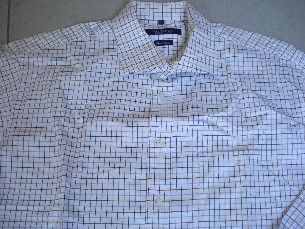 Mc Neal hemd, lange mouwen, heren. mt 44, Vêtements | Hommes, Chemises, Comme neuf, Enlèvement ou Envoi