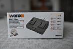 WORX - Chargeur double 20 V Li-Ion 2.0 A à 5Ah- WA3772, Jardin & Terrasse, Enlèvement ou Envoi, Comme neuf, Autres types, Worx