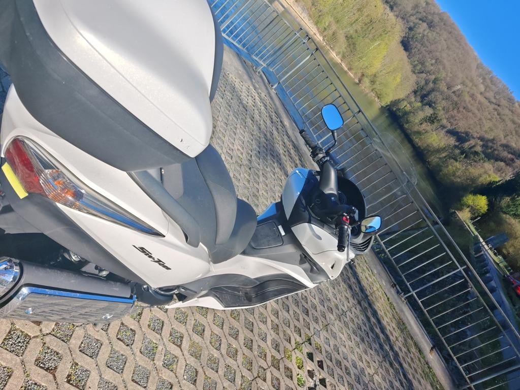 Honda swt 400, Scooter, Poignées chauffantes