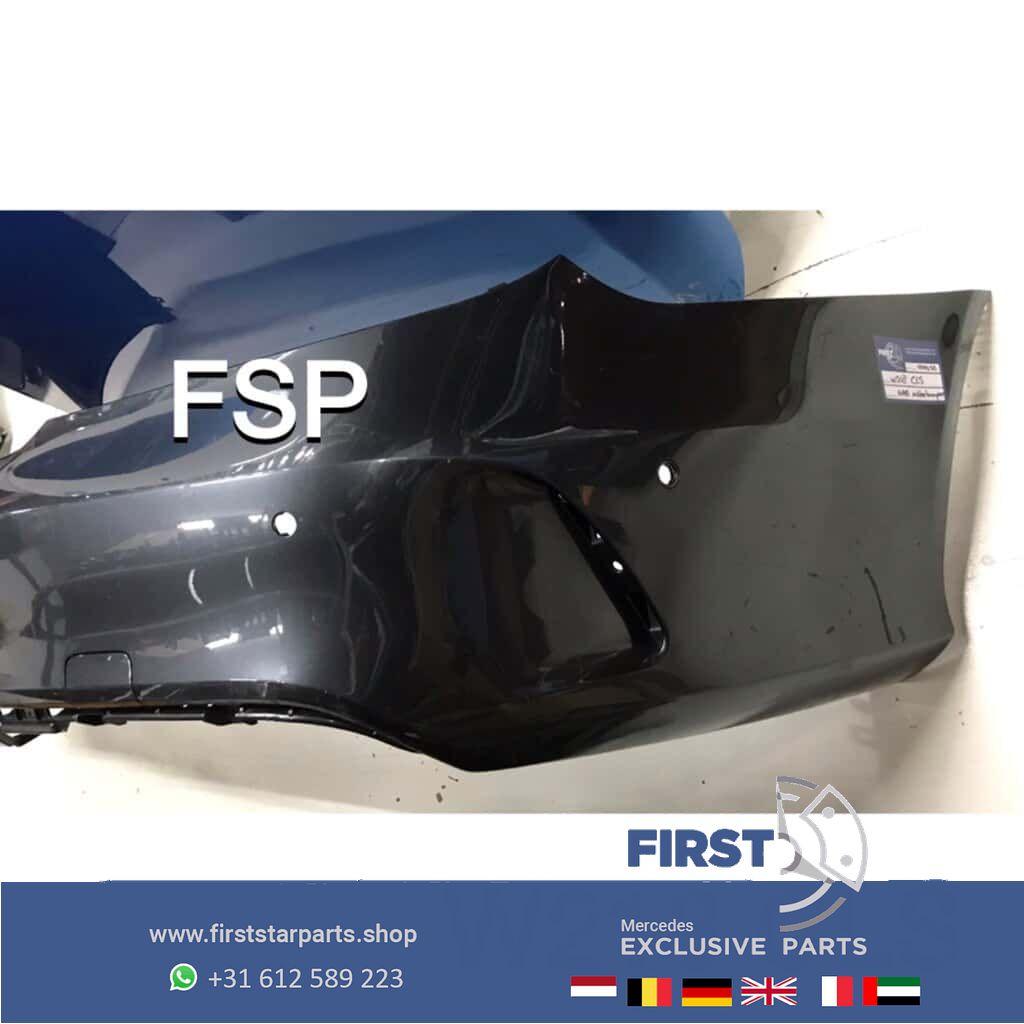 W218 CLS AMG Achterbumper donkergrijs origineel Mercedes gri, Arrière, Utilisé, -, -