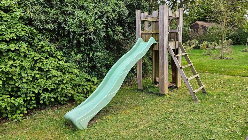 Speeltoestel met glijbaan, Ophalen, Gebruikt, Glijbaan