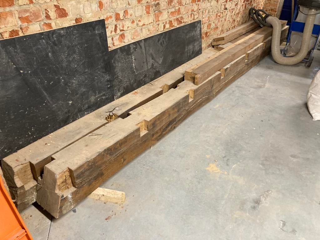 Eiken balken, Enlèvement, Utilisé