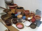 Set bloempotten, 34 stuks, ook per stuk te koop, Ophalen, Aardewerk, Binnen