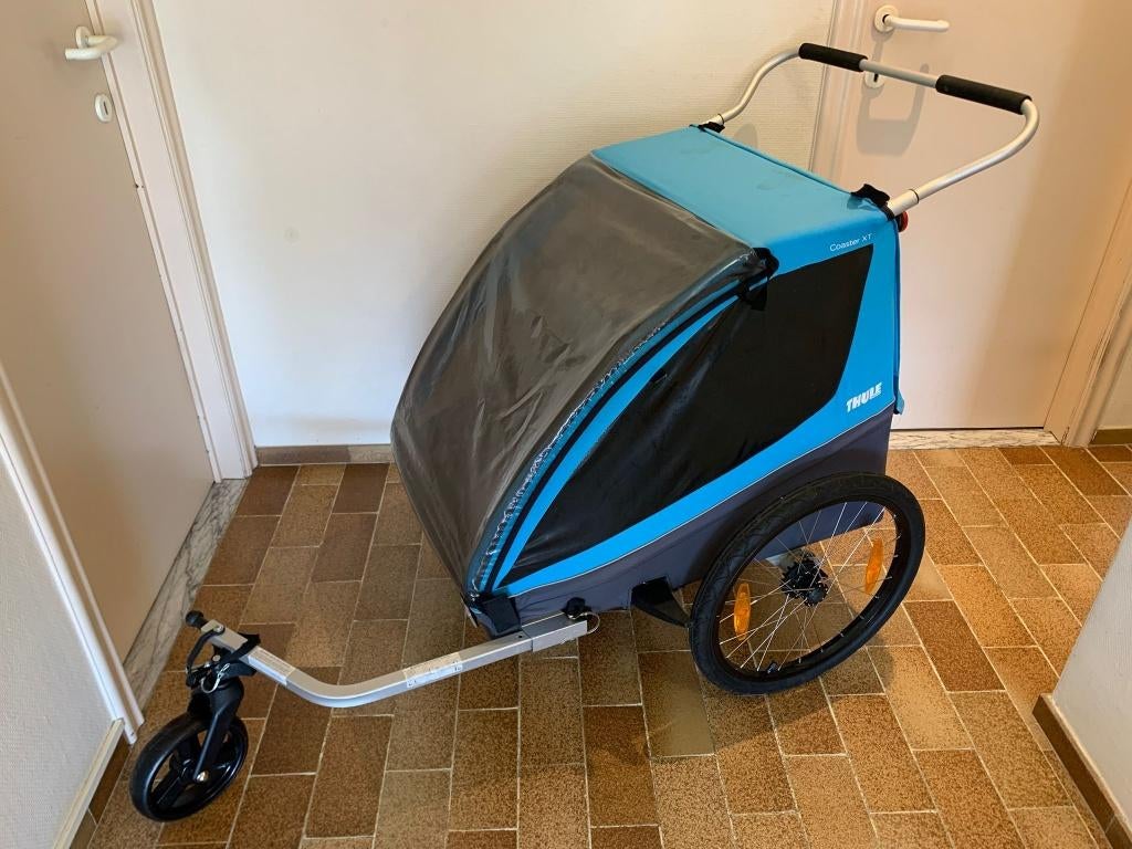 Thule Coaster XT Remorque vélo / chariot pour enfant, Vélos & Vélomoteurs, Accessoires vélo | Remorques, 40 à 60 kg, Enlèvement