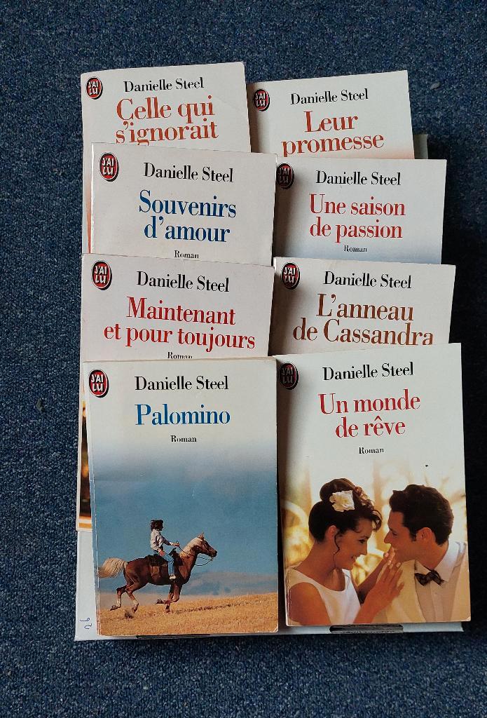 Danielle Steel anciens numéros, Livres, Romans, Comme neuf, Belgique, Enlèvement