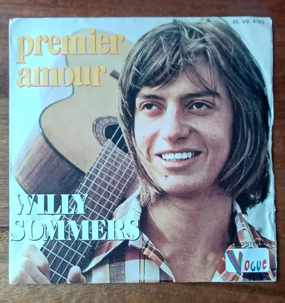 Vinylsingle/ WILLY SOMMERS/ Premier amour / 1972 /, CD & DVD, Vinyles Singles, Enlèvement ou Envoi, Single