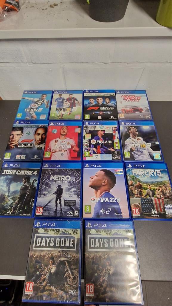 PS4 games, 1 tot 15 euro, Enlèvement