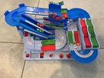 Super Mario racebaan, Kinderen en Baby's, Speelgoed | Racebanen, Racebaan, Zo goed als nieuw, Handmatig, Ophalen