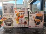 4 toestellen wafelijzer,  airfryer,  blender en stofrobotje, Elektronische apparatuur, Keukenmixers, Ophalen