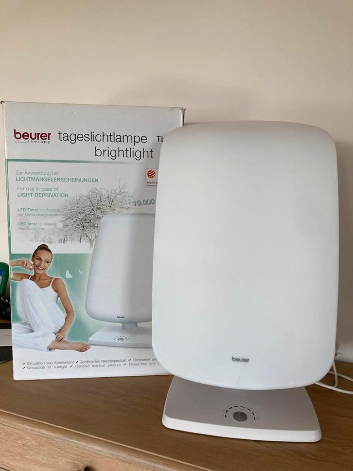 Beurer TL90 lichtlamp (lichttherapie) 10.000 lux, Electroménager, Équipement de Soins personnels, Utilisé, Enlèvement